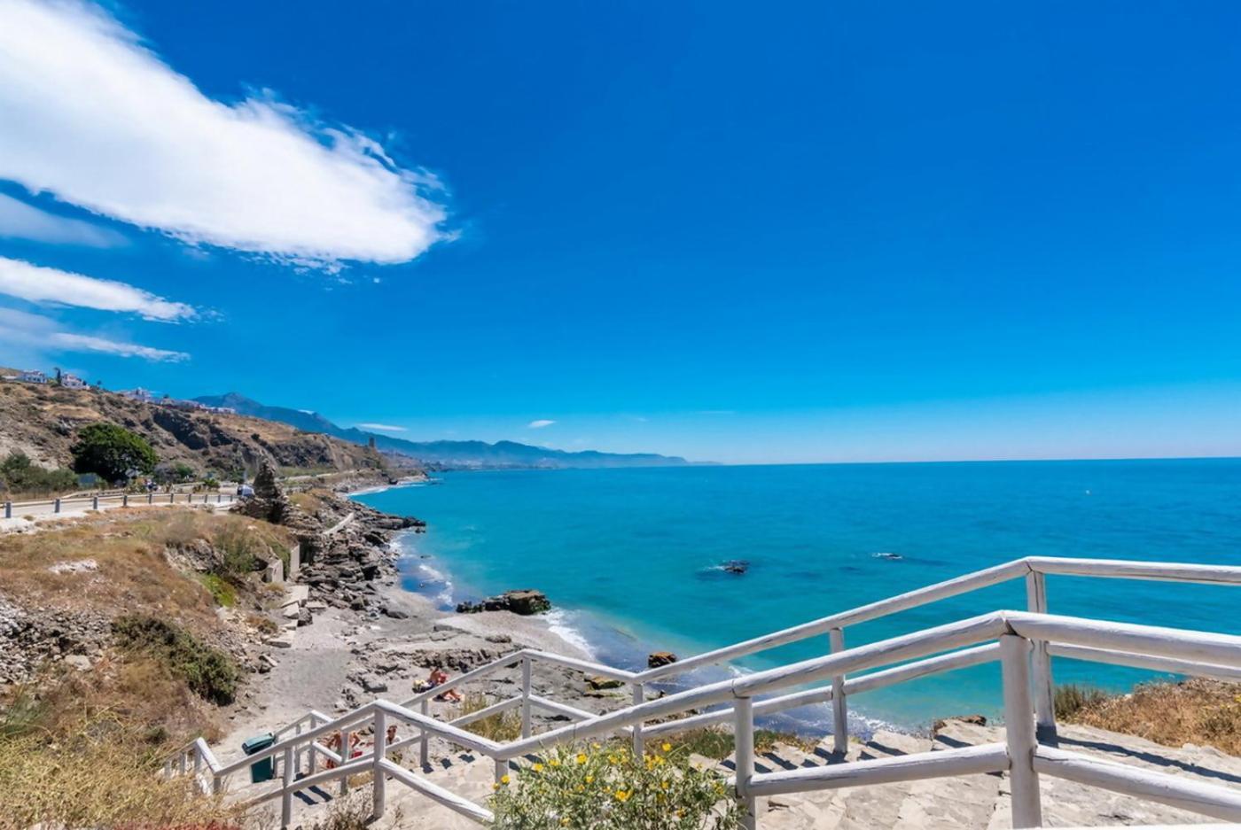 Apartamento Con Impresionantes Vistas Al Mar Torrox Exterior foto